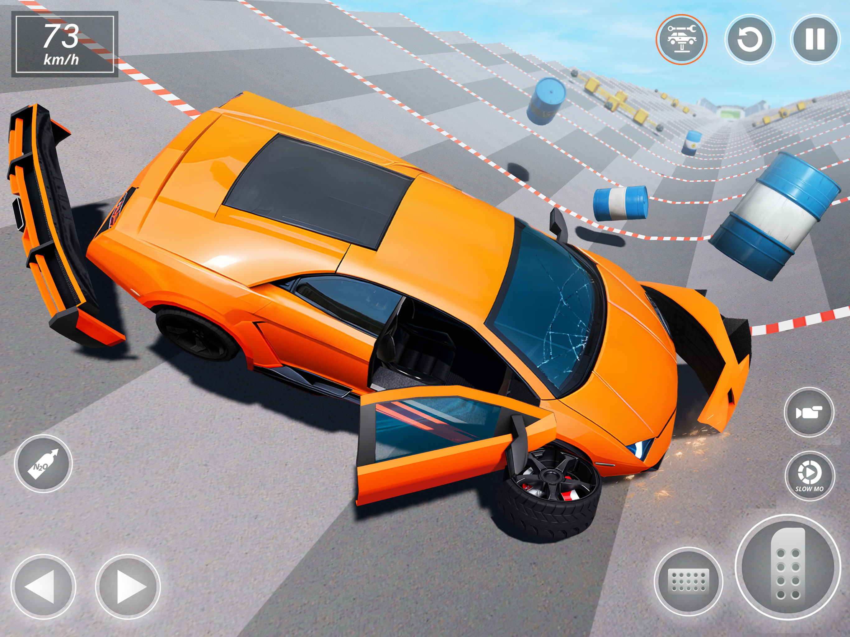 Crashing Car Driving Simulator
