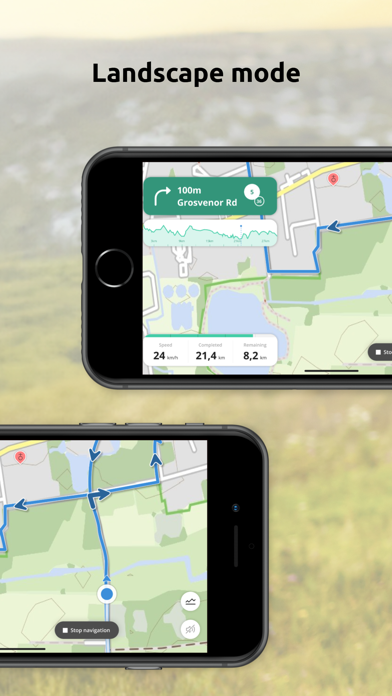 RouteYou - walking and cycling Screenshot