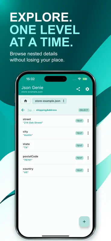 Json Genie: JSON Editor/Viewer screenshot 5 of 8