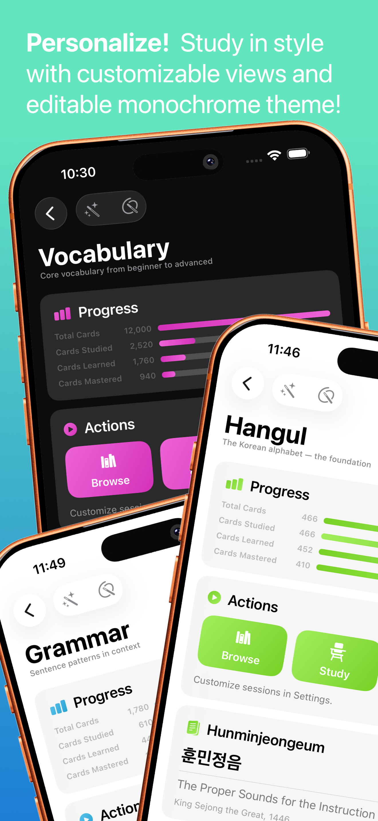 K Flash: Korean Flashcards screenshot 7