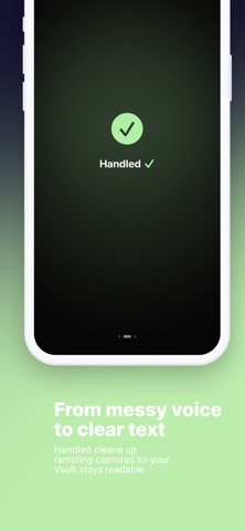 Handled: Just Say It screenshot