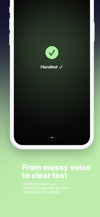 Handled: Just Say It Screenshot 2 of 4