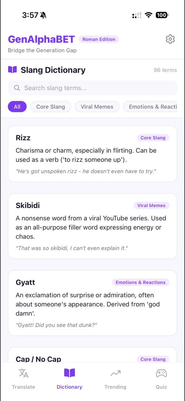 Screenshot #3 pour GenAlphaBET