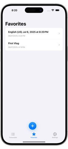 AI Transcriber: Speech Text Screenshot 2 of 4
