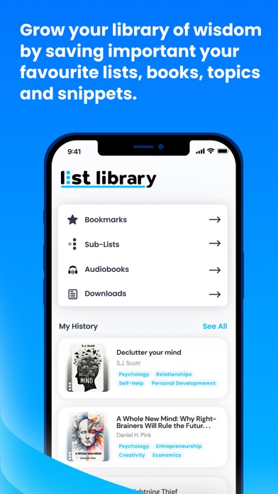 List Learner Screenshot