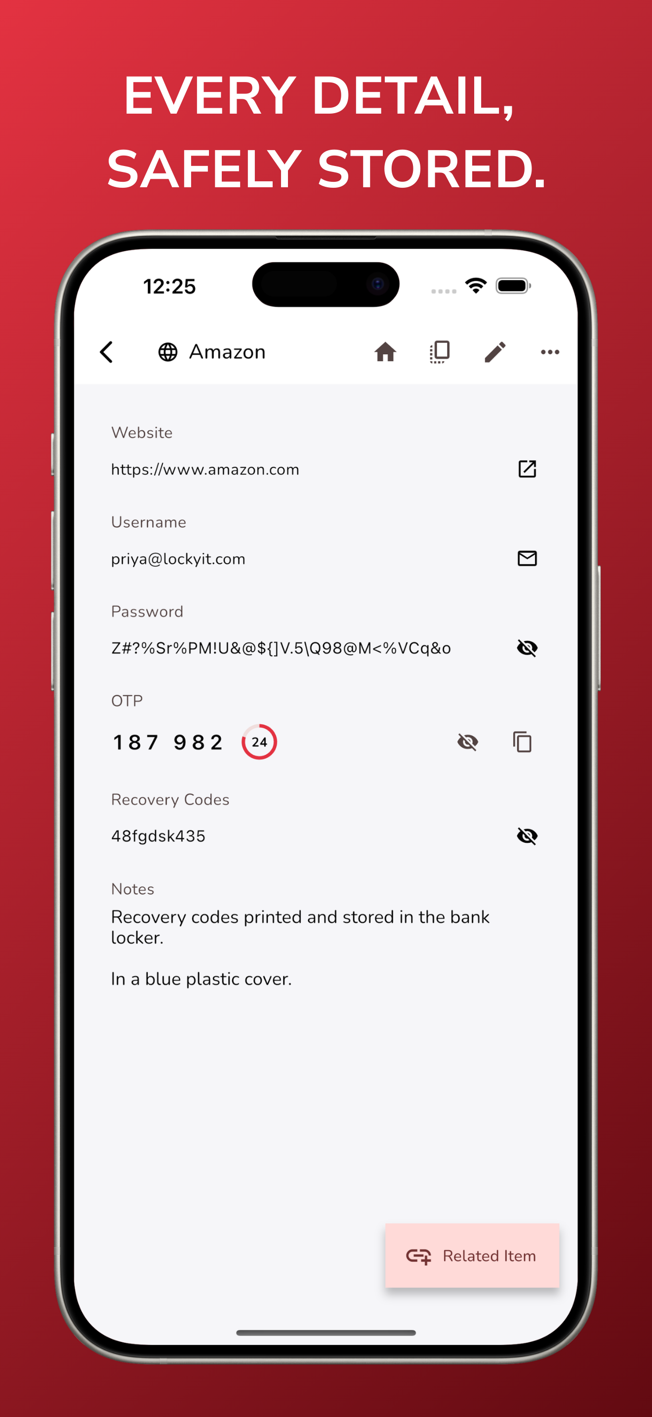 LockYit - Offline Secure Vault screenshot 2