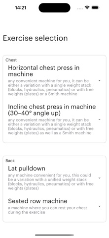Gym Trainer + AI Screenshot 3 of 6