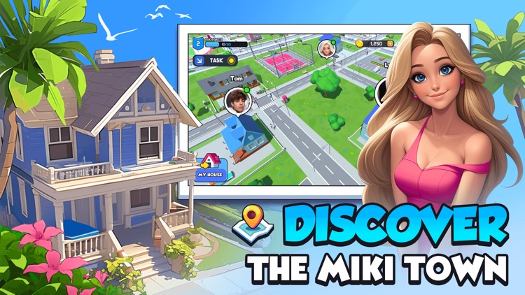 Video Call & Chat, Town - MiKi screenshot-3