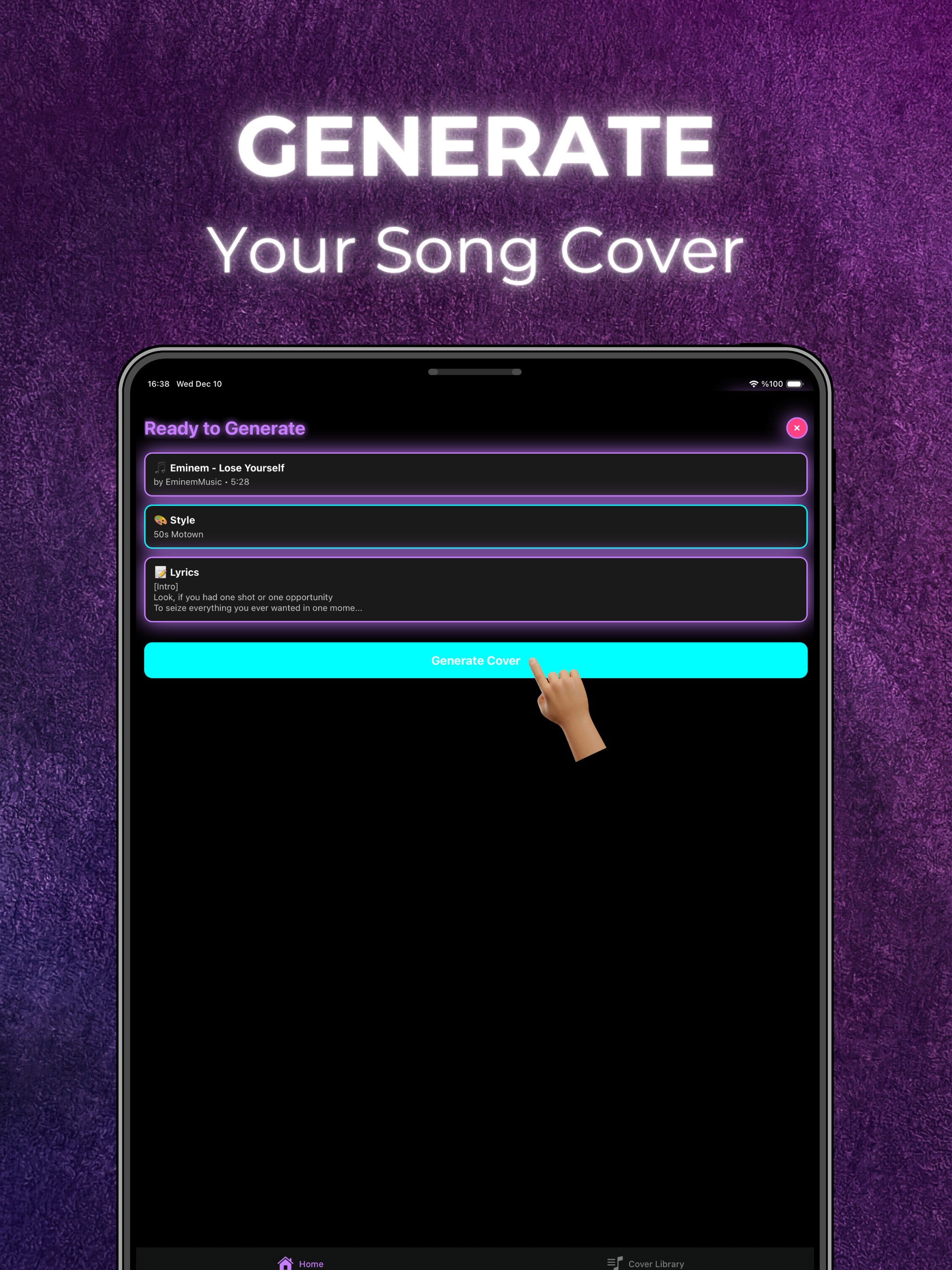 SwapStyle AI: Song Cover Maker