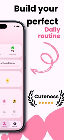 Blossom: cute To Do Checklist screenshot