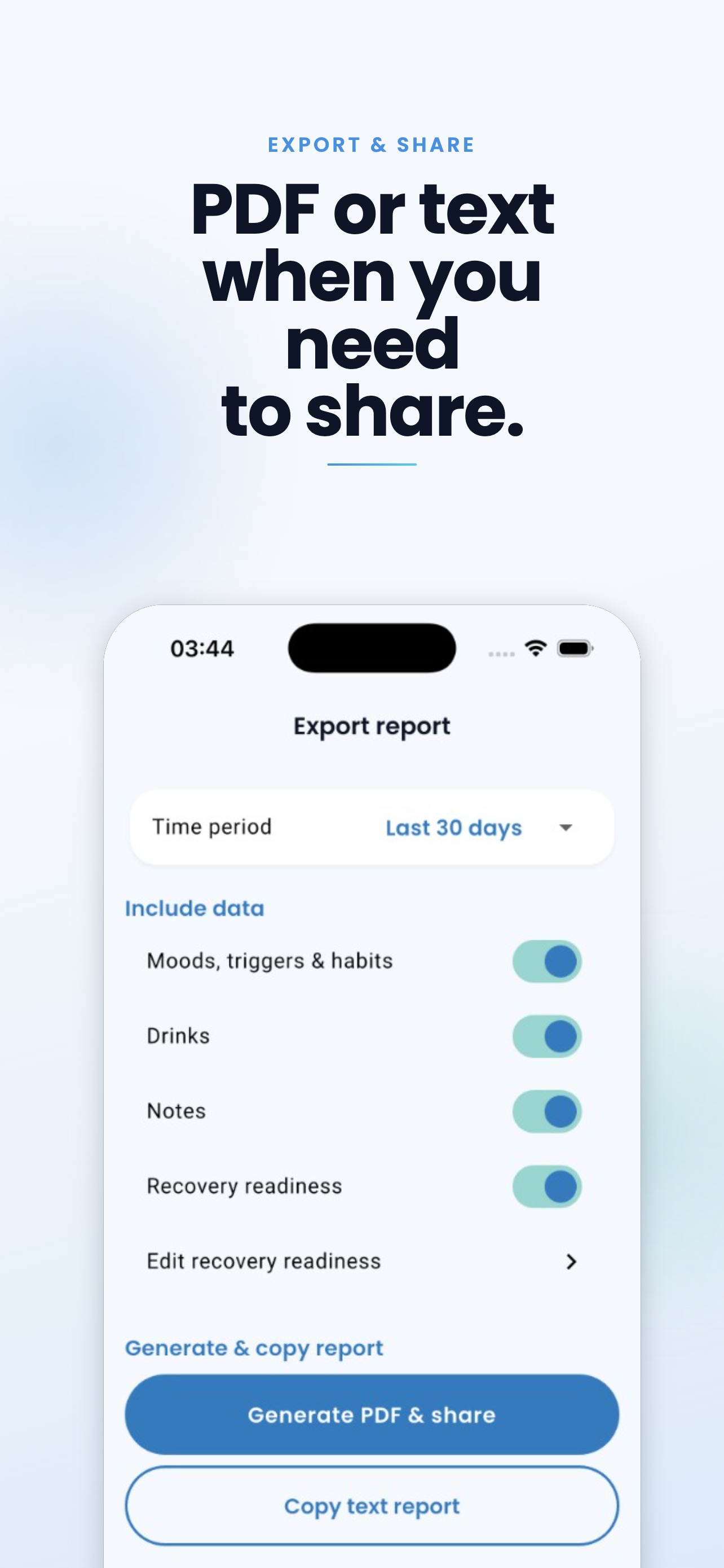 Quit Drinking Tracker