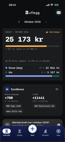 Utlegg – Familie screenshot 2