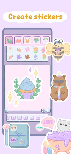 My Sticker Shop - Cozy Game screenshot 1
