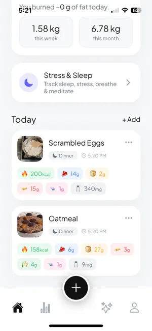 NutriAI - AI Calorie Coach screenshot 2