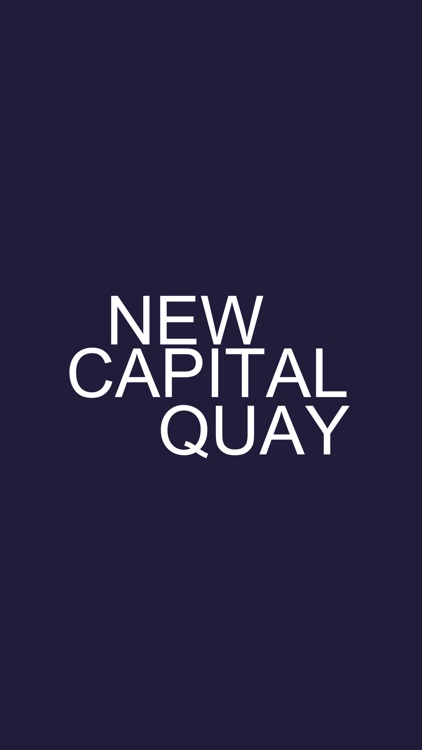 New Capital Quay Resident App