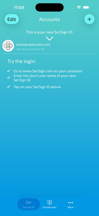 SecSign ID Screenshot 1 of 6