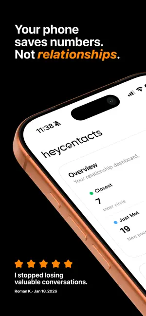Contact Manager: heycontacts screenshot 2