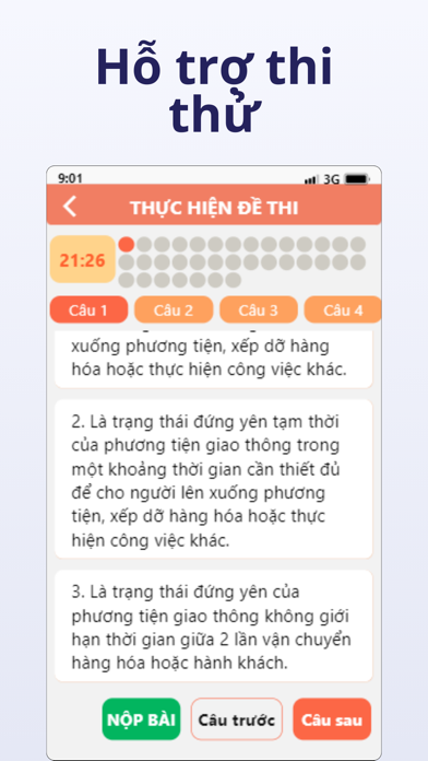 Ôn tập 600 câu GPLX Screenshot