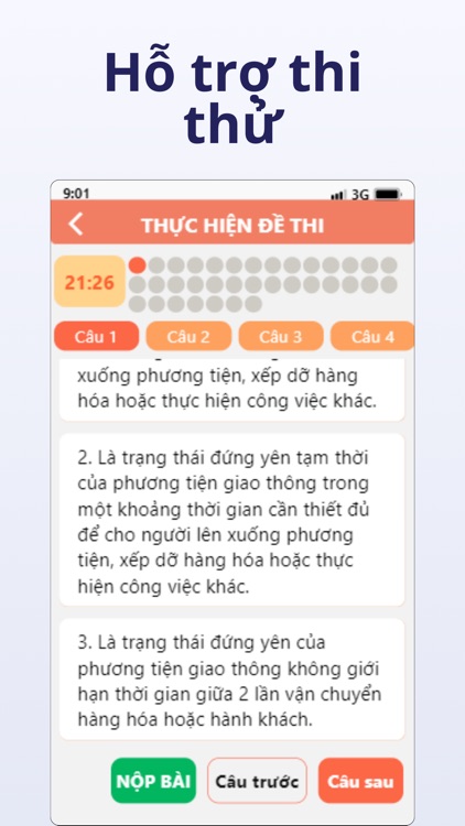 Ôn tập 600 câu GPLX screenshot-3