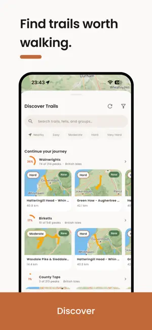 Trailwise: Fell & Peak Bagging screenshot 2