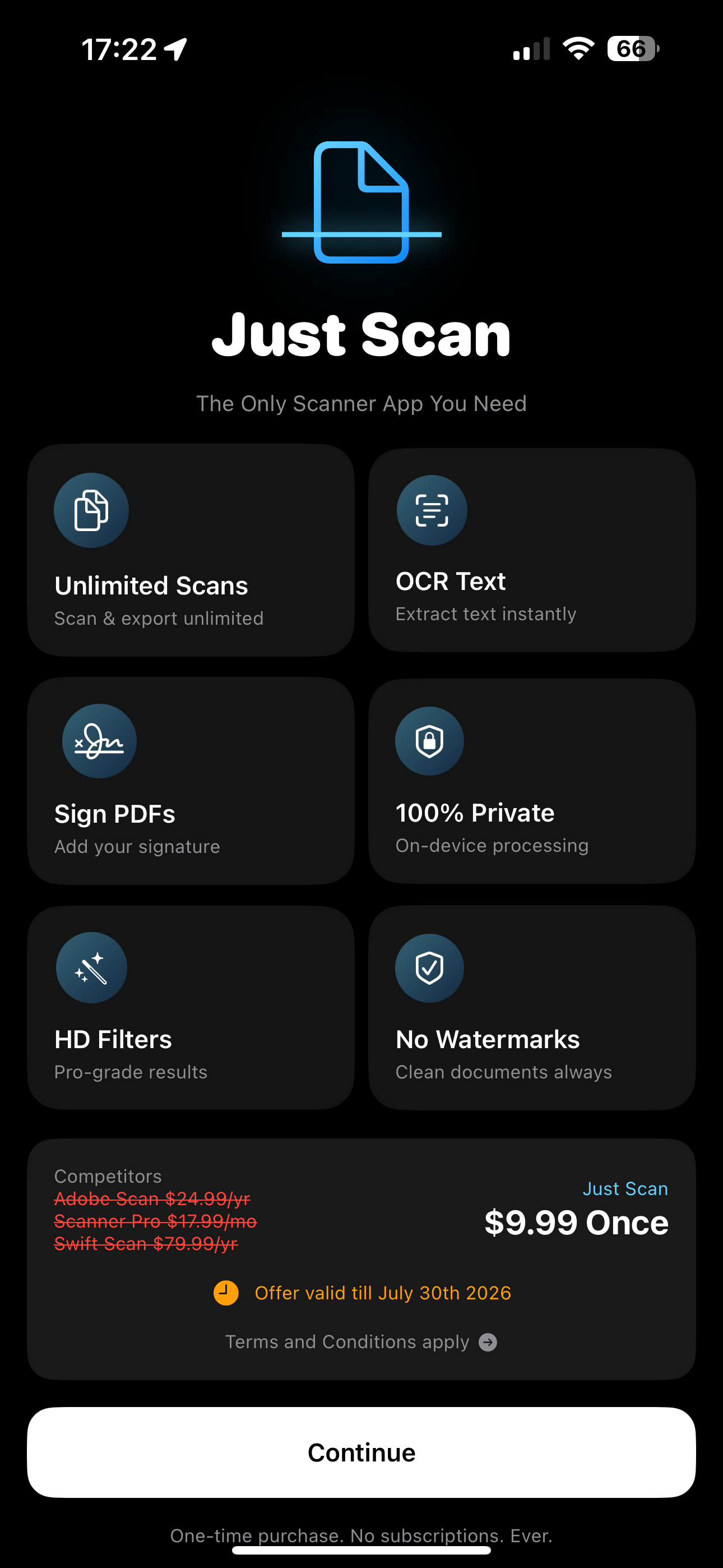 Just Scan screenshot 4
