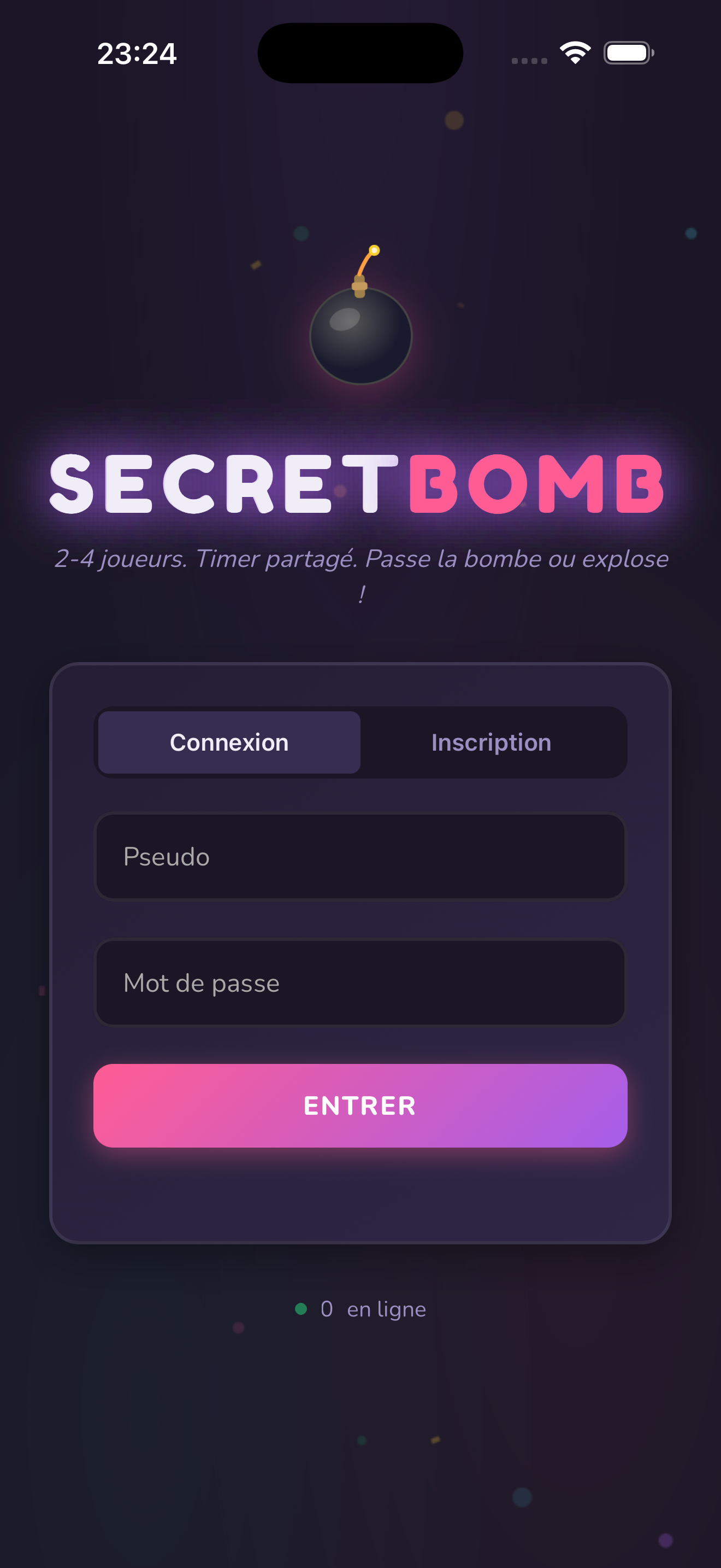 Secret Bomb Party