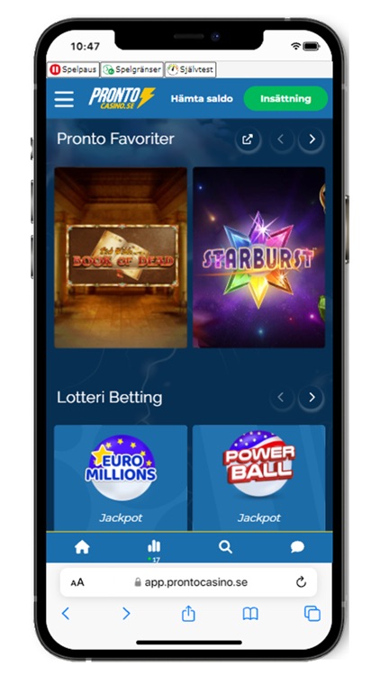 ProntoCasino screenshot-7