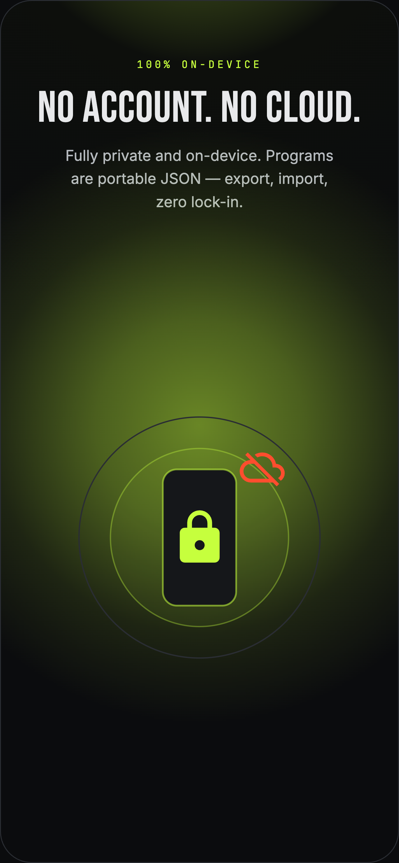 Forge: Workout Tracking screenshot 5