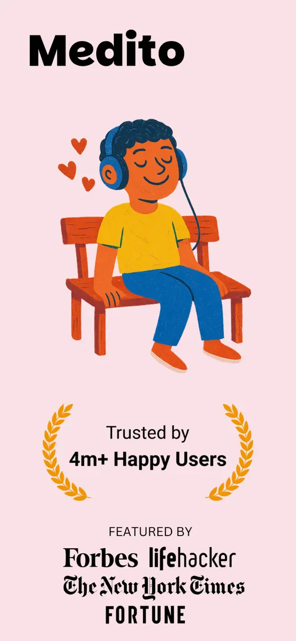 #1. Medito: Guided Meditation App (iOS) Door: Medito Foundation