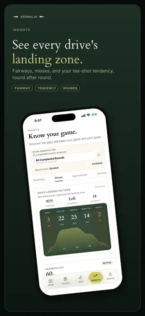 Journal 18: Golf Stat Tracker screenshot 2