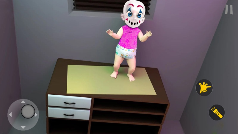 Baby in Pink Horror Game screenshot 1