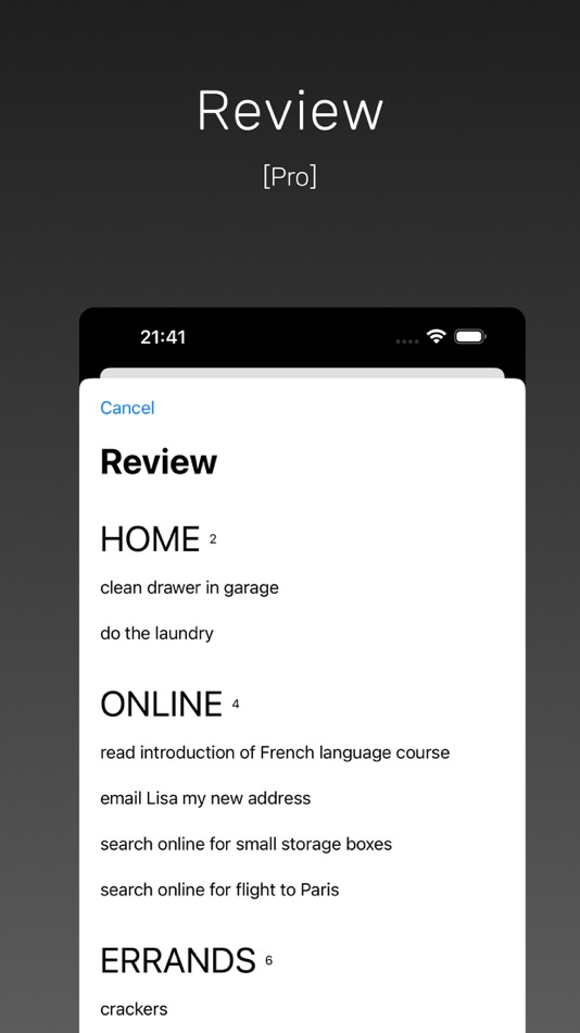 #6. DoNext - To-Do List (iOS) By: Fabian Merkle