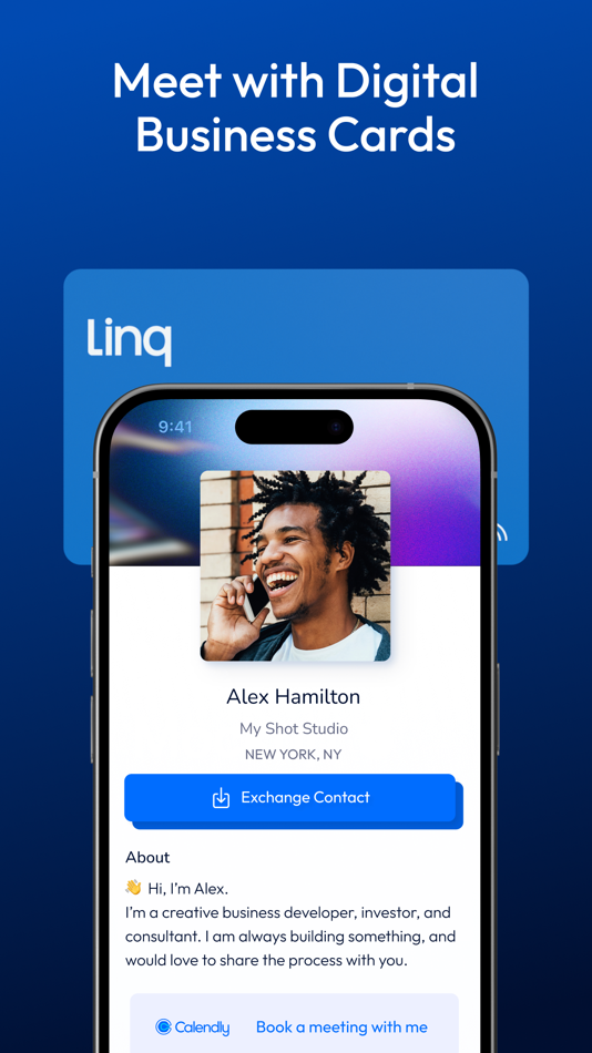 #2. The Digital Business Card App (iOS) De: Linq, LLC