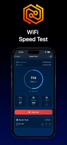 Wi-Fi Analyzer Network Scanner iPhone screenshot