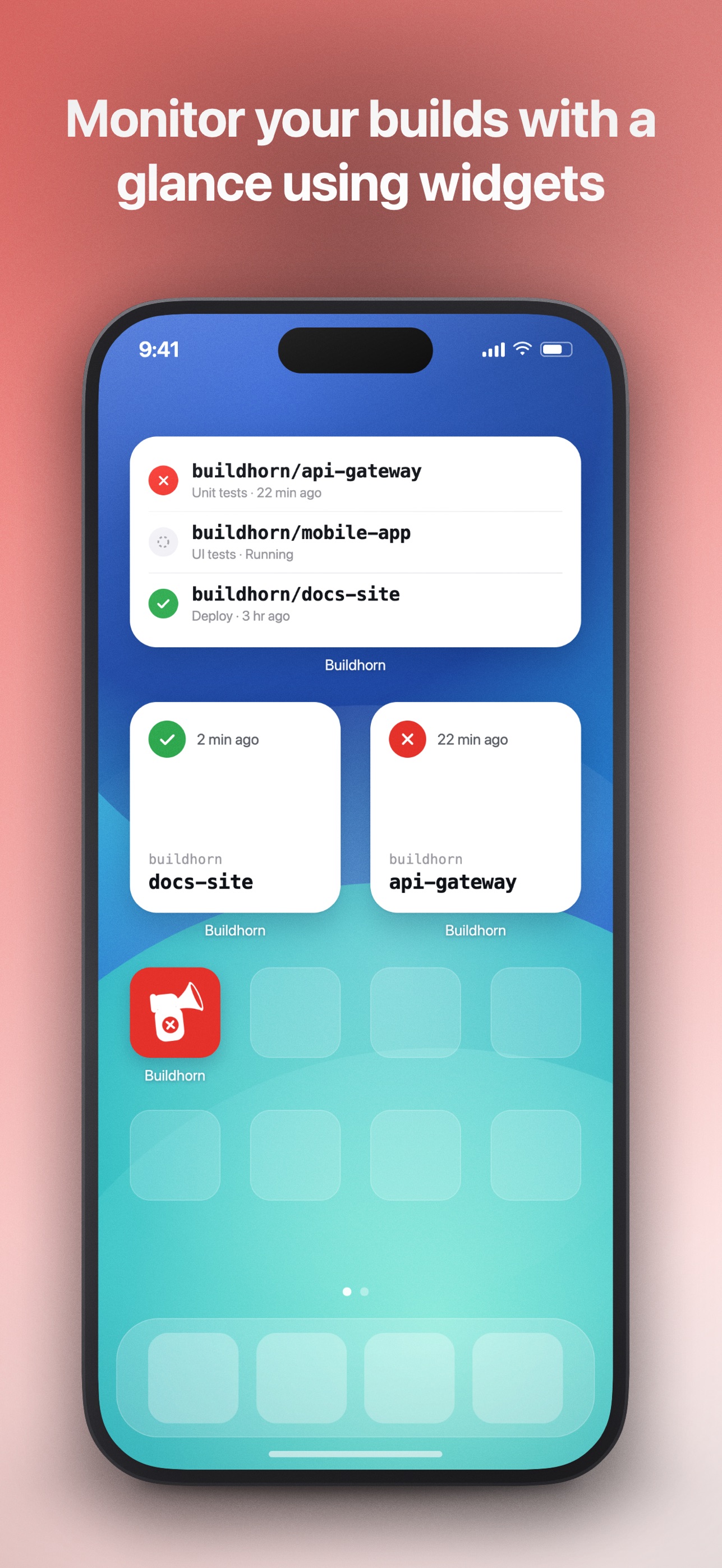 Screenshot 5 of Buildhorn: CI/CD Alerts