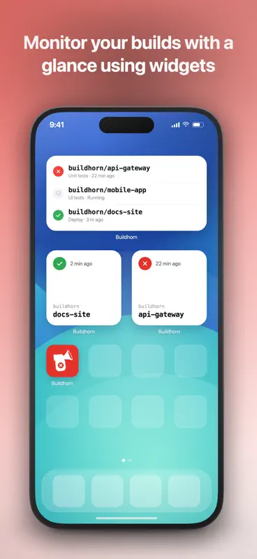 Buildhorn: CI/CD Alerts screenshot 5 of 5