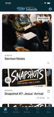 FBCIslands app screenshot