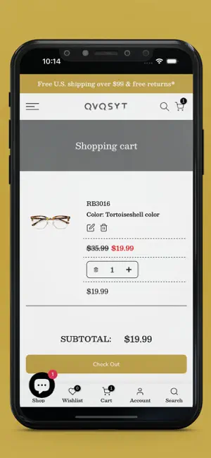 QVQSYT：Low-priced glasses screenshot 4