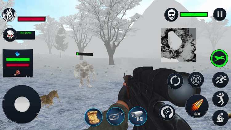 Yeti Monster: Bigfoot Hunting