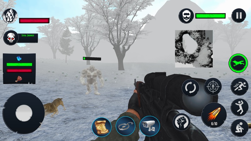 monstro yeti caça ao pé grande screenshot 2