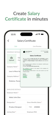 My Salary Slip screenshot