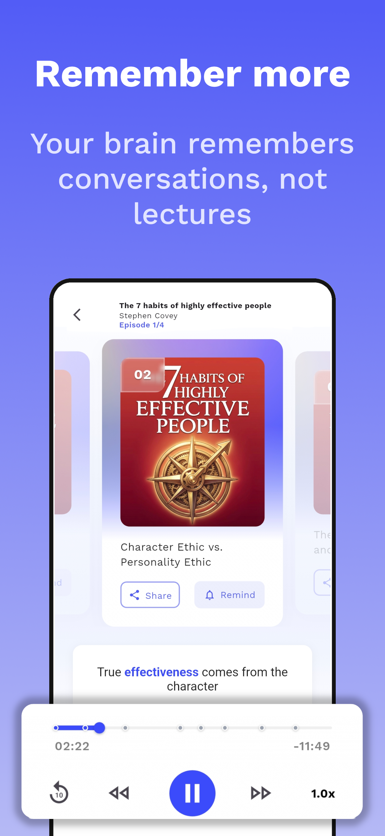Dialogue: Book Summary Podcast screenshot 2