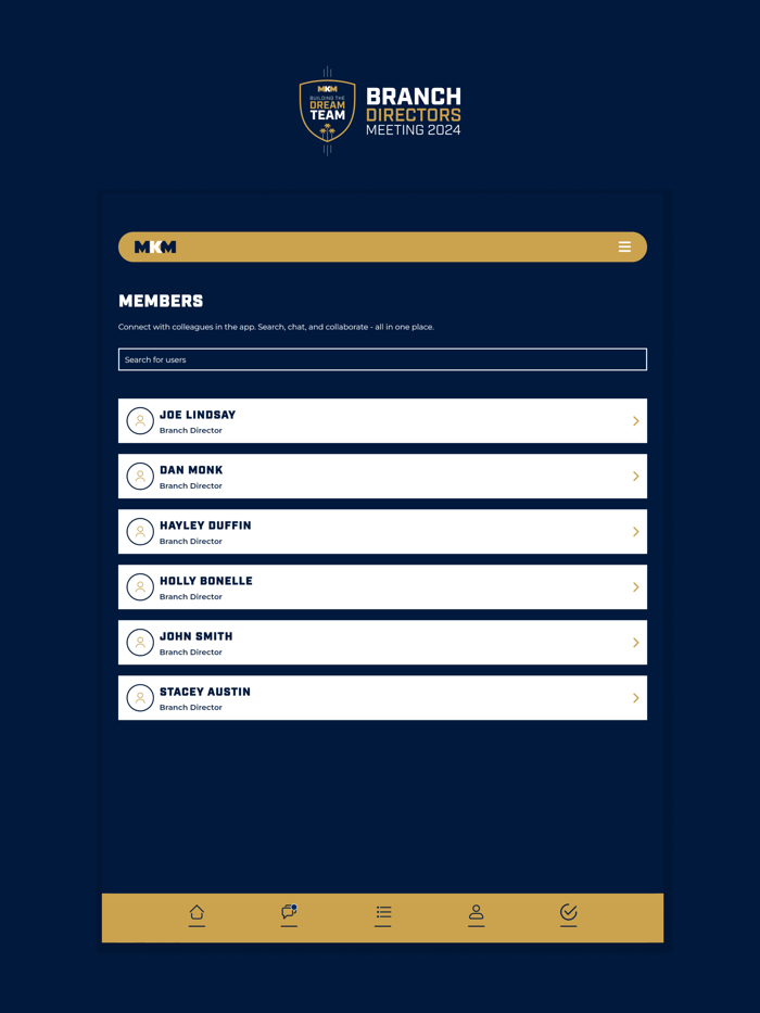 MKM Branch Directors 2024