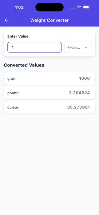 UnitFlow - Unit Converter Screenshot 3 of 7