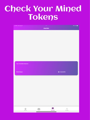 PCN Chain iPad screenshot