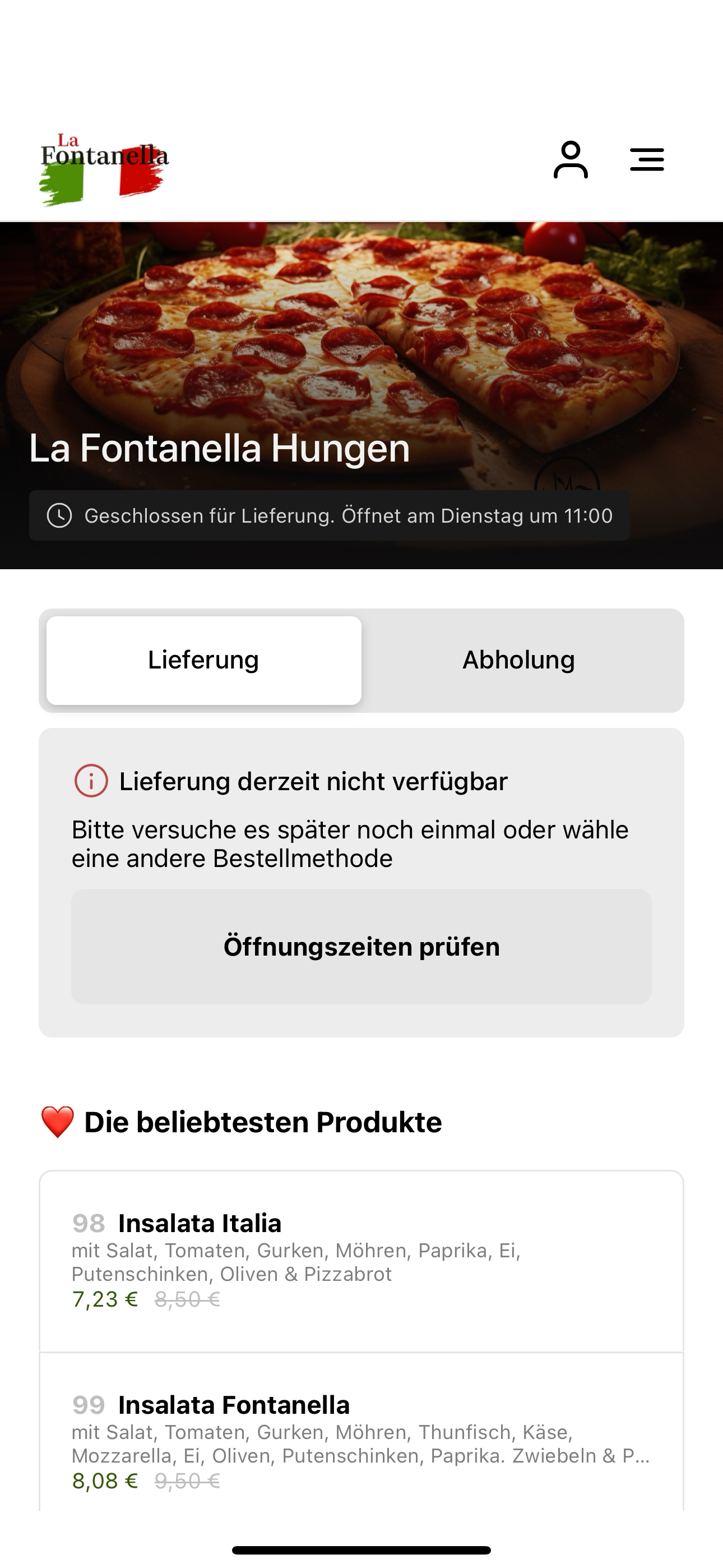 La Fontanella Hungen screenshot 3