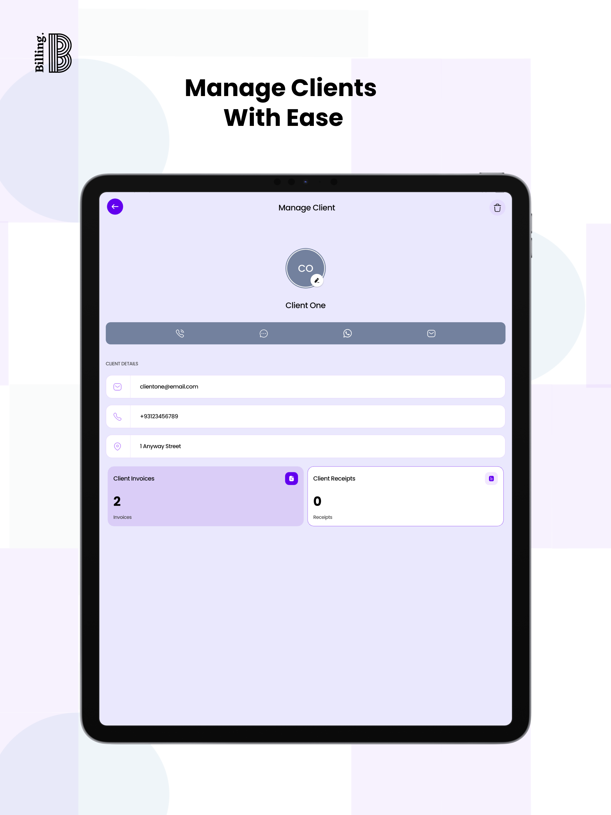 Billing Plus - Invoice,Receipt screenshot 14