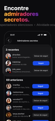 Followers & Unfollowers iPhone screenshot 2