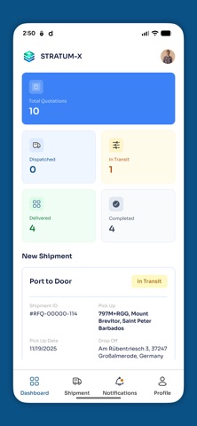 Stratum-X™ screenshot
