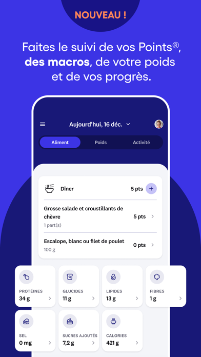Screenshot #3 pour Le programme WeightWatchers